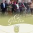 Immagine dell'inaugurazione di Ca' Giulia con tutti i partecipanti. Al basso dell'immagine è presente il logo delle nuove camere in verde.